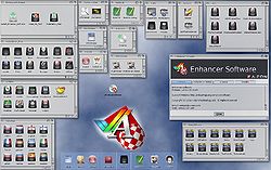 Enhancer Software drawers and icons