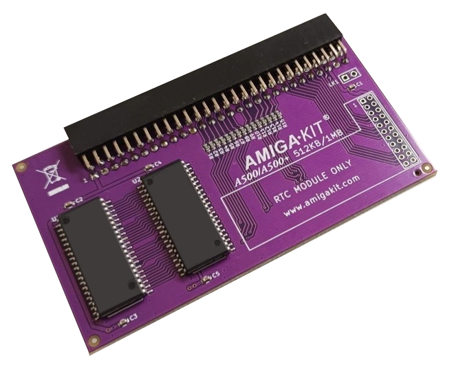 thumbnail image 2 of Amiga 600 1MB Chip RAM Memory Expansion With Real Time Clock – Amiga Kit MEMAMI600 (New) 2 of 6