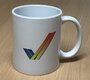 Rainbow Double Tick / Checkmark Drinking Mug