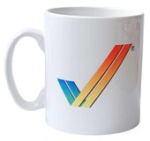 Rainbow Double Tick / Checkmark Drinking Mug